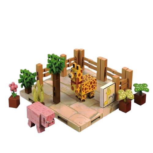 Zestaw klocków magnetycznych Minecraft Deep Park