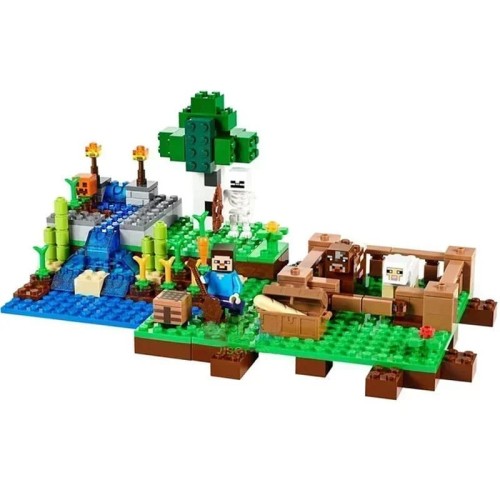 Zestaw klocków Minecraft Sielska Farma Wioska