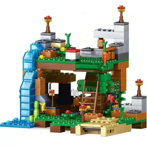 Zestaw klocków Minecraft Twierdza Wodospad
