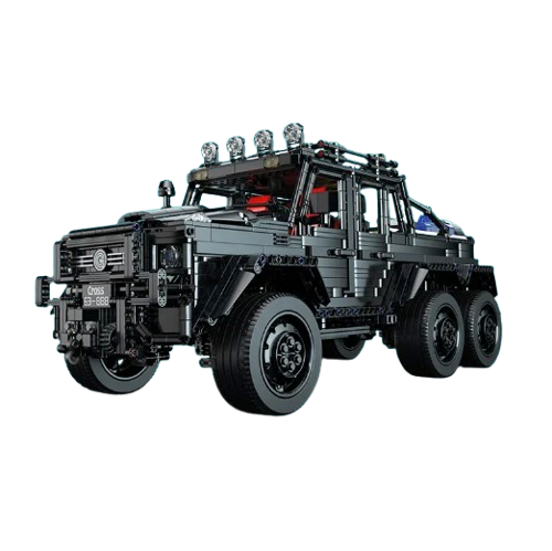 Zestaw klocków Mercedes G klasa 6x6 skala 1:8 3224 elementy