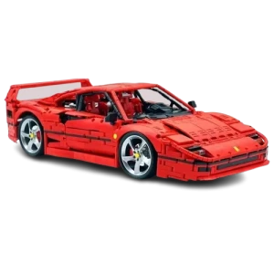 Klocki Samochód Ferrari F40 Skala 1:8 model kolekcjonerski 4026 elementów