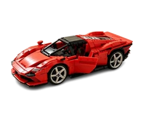 Klocki Samochód Ferrari Daytona SP3 projekt do budowania 3778 elementów