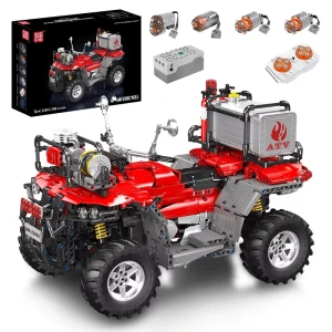 Klocki Mould King 23003 Quad ATV Strażacki RC zestaw konstrukcyjny 2100 elementów