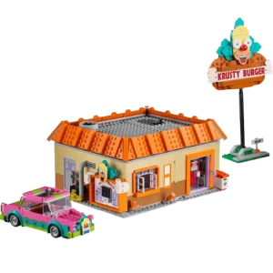 Klocki ICONS The Simpsons Krusty Burger model kolekcjonerski 1635 elementów