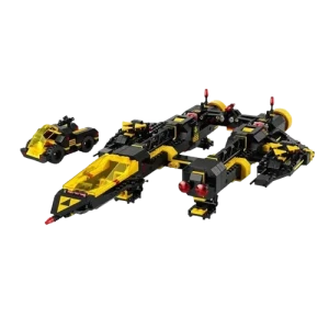Klocki ICONS Statek Blacktron Renegade model kolekcjonerski 1151 elementów
