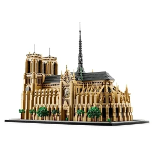 Klocki ARCHITECTURE Katedra Notre Dame w Paryżu projekt do budowania 4383 elementów