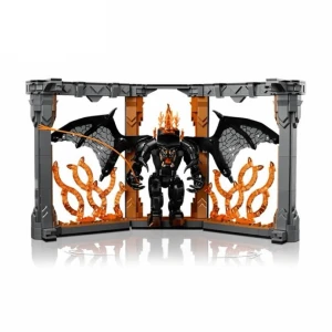 Klocki Władca Pierścieni Book Nook Balrog model kolekcjonerski 1201 elementów