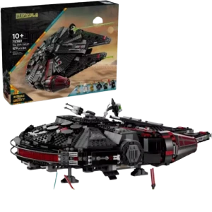 Klocki STAR WARS Mroczny Sokół Millennium model konstrukcyjny 1579 elementów