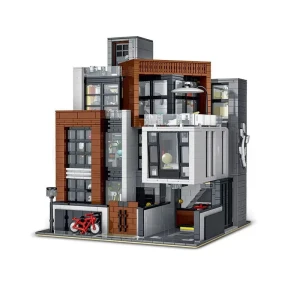 Klocki ARCHITECTURE Nowoczesna Willa model domu zestaw konstrukcyjny 3433 elementów