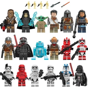 Klocki STAR WARS Figurki model konstrukcyjny 18 elementów