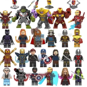 Klocki Marvel Avengers Figurki model do składania 24 elementów