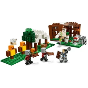 Klocki I Figurki My World MINECRAFT Zombie Outpost z Figurki zestaw do samodzielnego złożenia