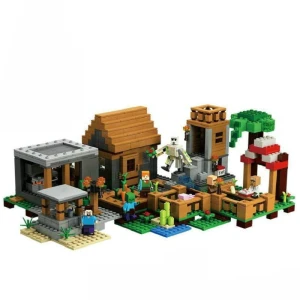 Klocki I Figurki My World MINECRAFT Duża Wioska z Figurki model kolekcjonerski