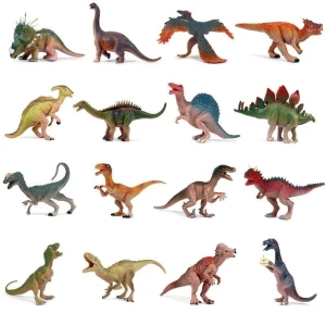 Klocki Figurki Dinozaury . Jurasic Park Jurajski Super projekt do budowania 16 elementów