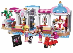 Klocki Figurki Friends Cake Shop projekt do budowania