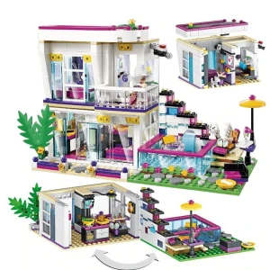 Klocki Figurki Friends Wakacyjna Villa Duży model do składania