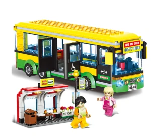 Klocki CITY BUS 488 projekt do budowania 416 elementów