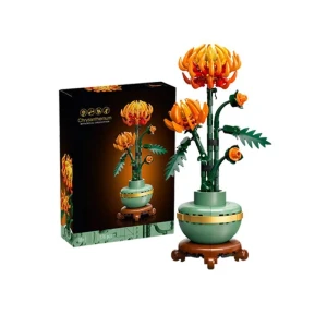 Klocki ICONS Botanicals Chryzantema zestaw do samodzielnego złożenia 278 elementów