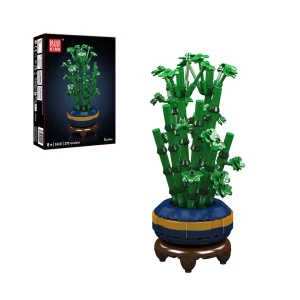 Klocki ICONS Kwiat Bamboo Bonsai model do składania 375 elementów
