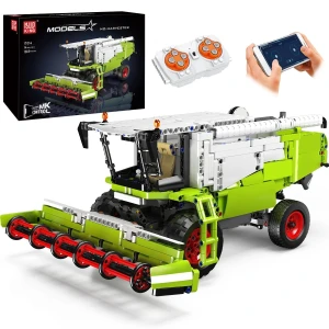 Klocki TECHNIC Bizon Kombajn Sterowany RC model konstrukcyjny 1265 elementów