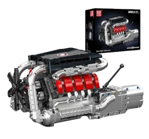 Klocki TECHNIC Silnik V8 M8 projekt do budowania 1169 elementów