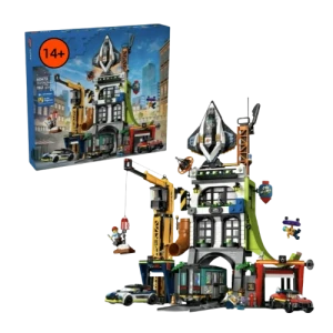 Klocki Duży CITY Wieża Miasto model do składania 1941 elementów