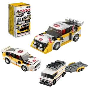 Klocki AUDI QUATTRO TEAM 1:32 model kolekcjonerski 1600 elementów