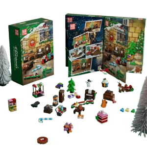 Kalendarz adwentowy Klocki Kolekcjonerskie 24 mini zestawy